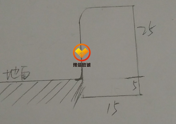 混凝土路沿石圖紙